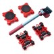 1 Set Furniture Slides Tools Kit, Portable Moving Tool With Rollers, Large Tool Moving Tool Roller, Load Single Person Energy Efficiency