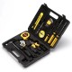 1pc Home Repair Toolbox, Repair Tools, Screwdriver, Meter Ruler, Wrench, Hammer, Vise, Hardware Tools