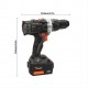 1pc Cordless Drill Driver, 20V, 8.7*9.8inch, Household Tool Kit